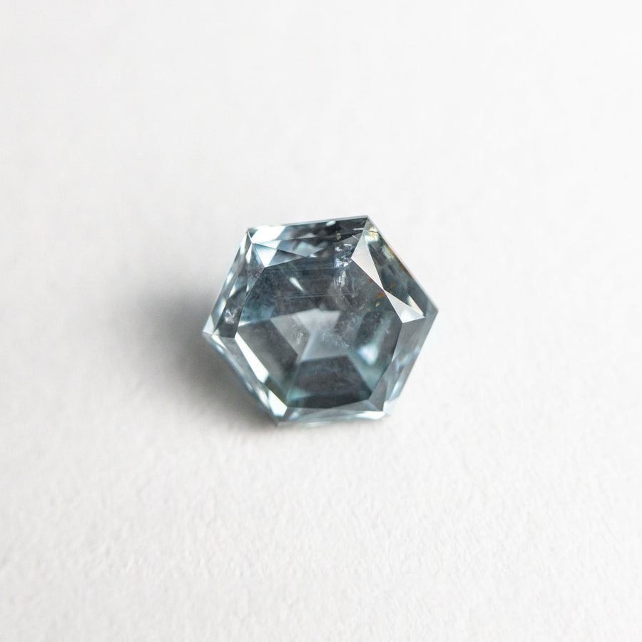 1.14ct 6.33x5.52x4.02mm Hexagon Brilliant Sapphire 23670-11