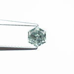 0.90ct 5.64x4.82x4.01mm Hexagon Brilliant Sapphire 23671-03