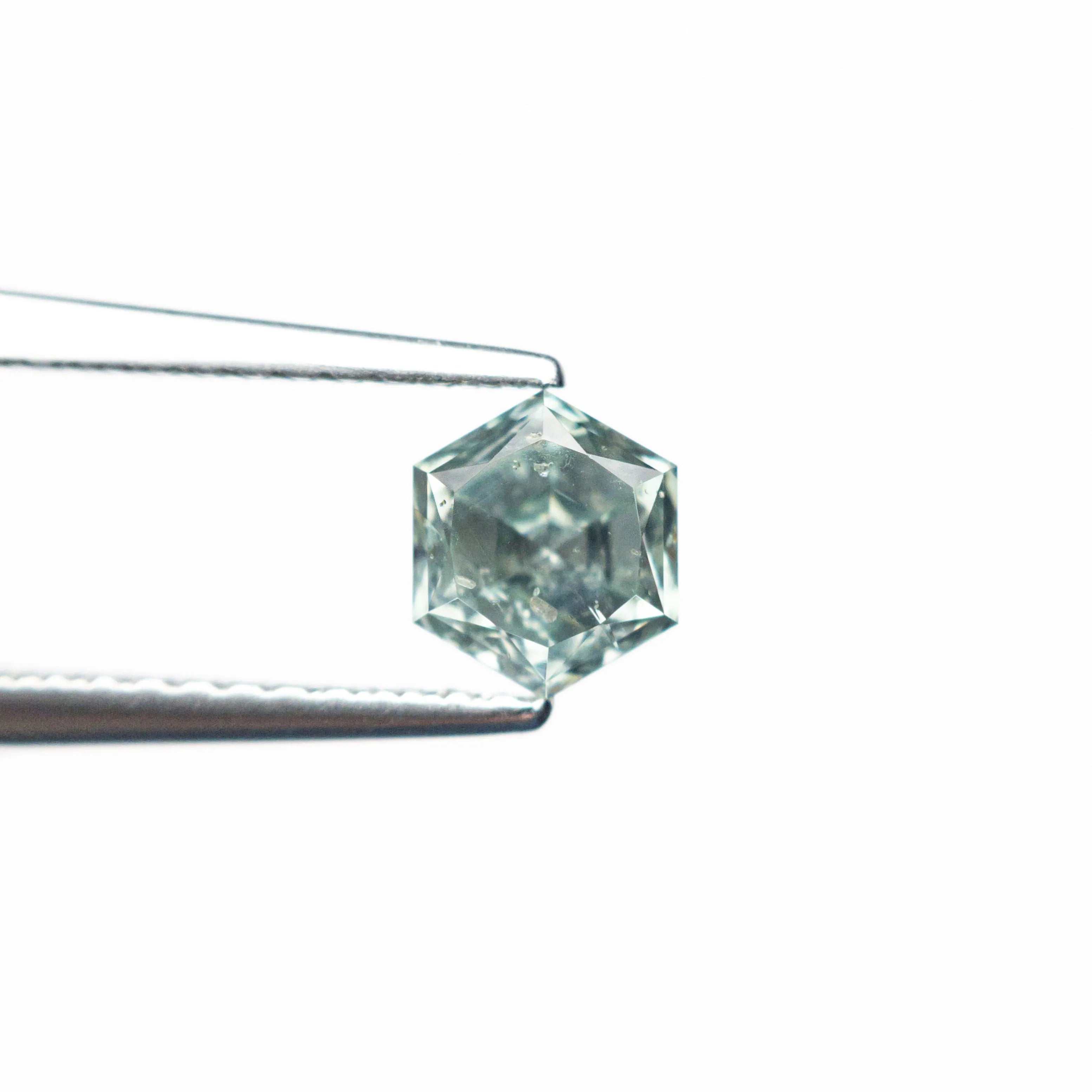 0.90ct 5.64x4.82x4.01mm Hexagon Brilliant Sapphire 23671-03