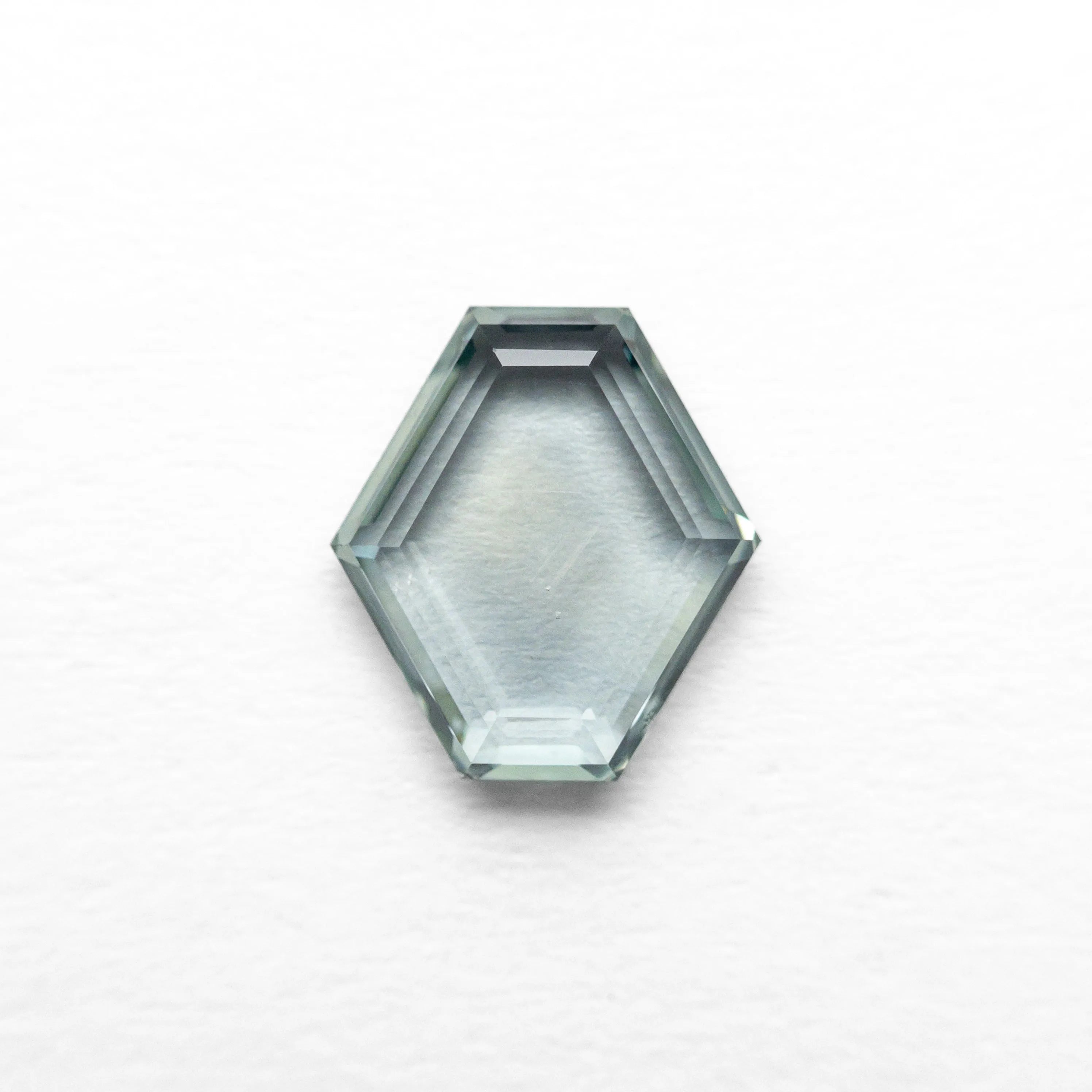 1.02ct 7.25x6.59x2.03mm Hexagon Portrait Cut Sapphire 23677-11