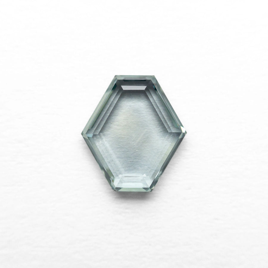 1.02ct 7.25x6.59x2.03mm Hexagon Portrait Cut Sapphire 23677-11