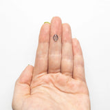 1.02ct 7.25x6.59x2.03mm Hexagon Portrait Cut Sapphire 23677-11