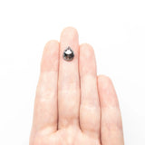 2.21ct 10.06x7.87x3.57mm Pear Rosecut 23837-15