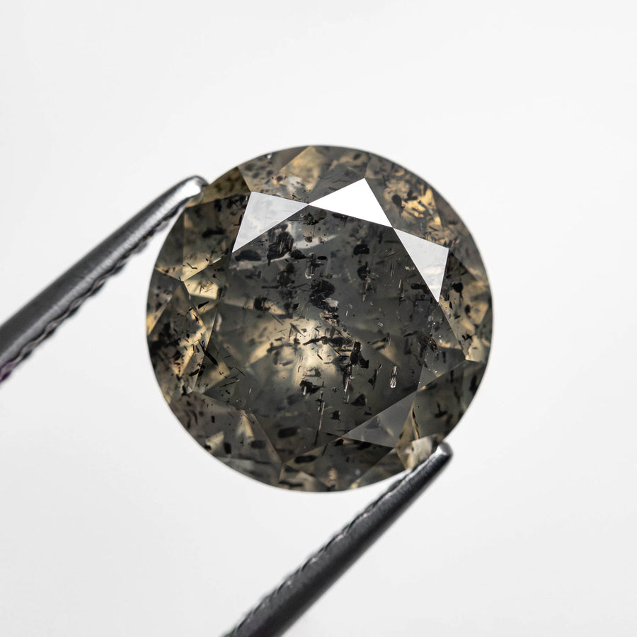 3.61ct 9.36x9.36x6.28mm Round Brilliant 23868-01