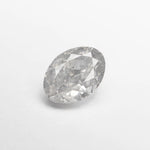 1.18ct 7.41x5.41x3.74mm GIA I2 Faint Grey Oval Brilliant 23894-01