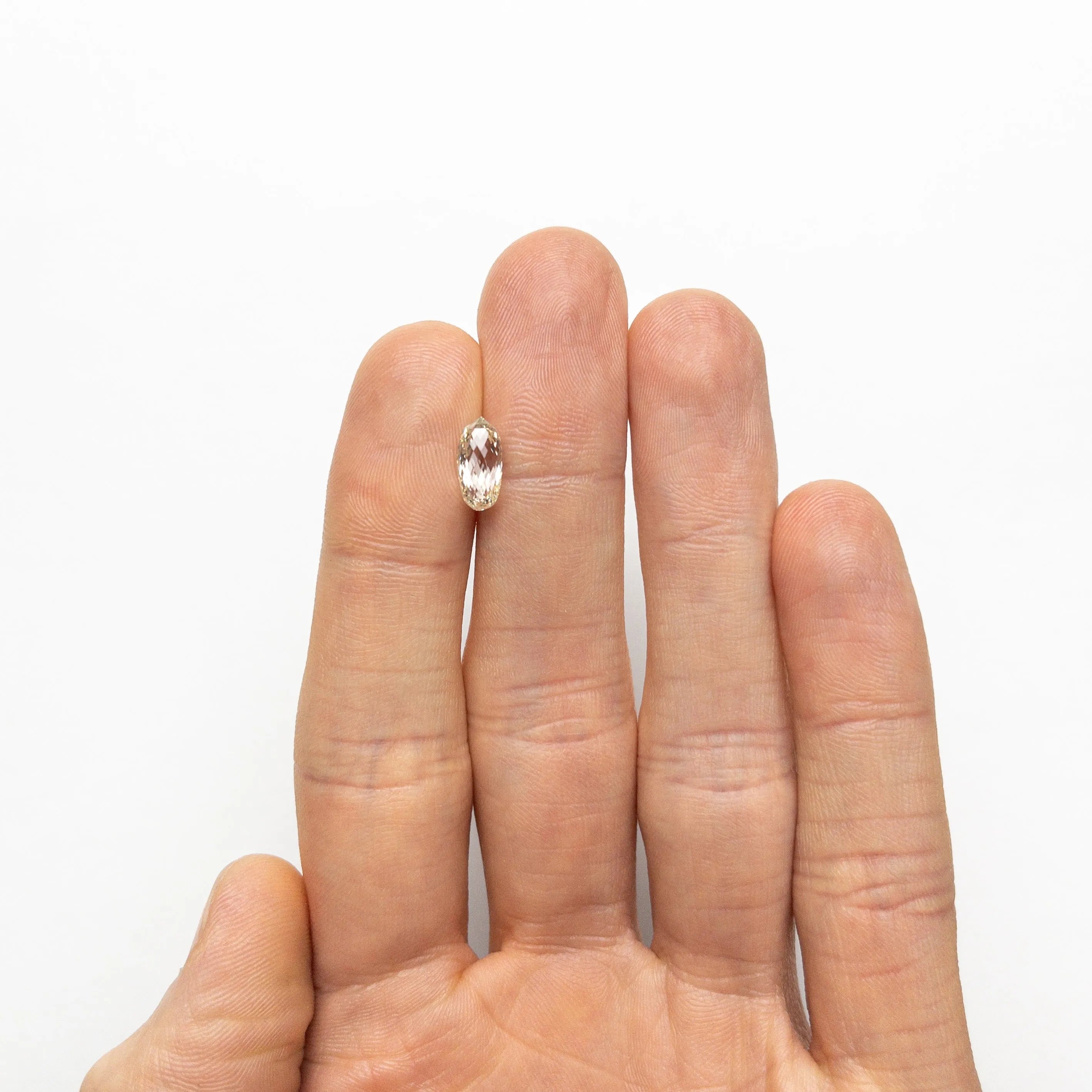 2.03ct 10.04x4.88x4.35mm VVS O-P Briolette Cut 23898-01