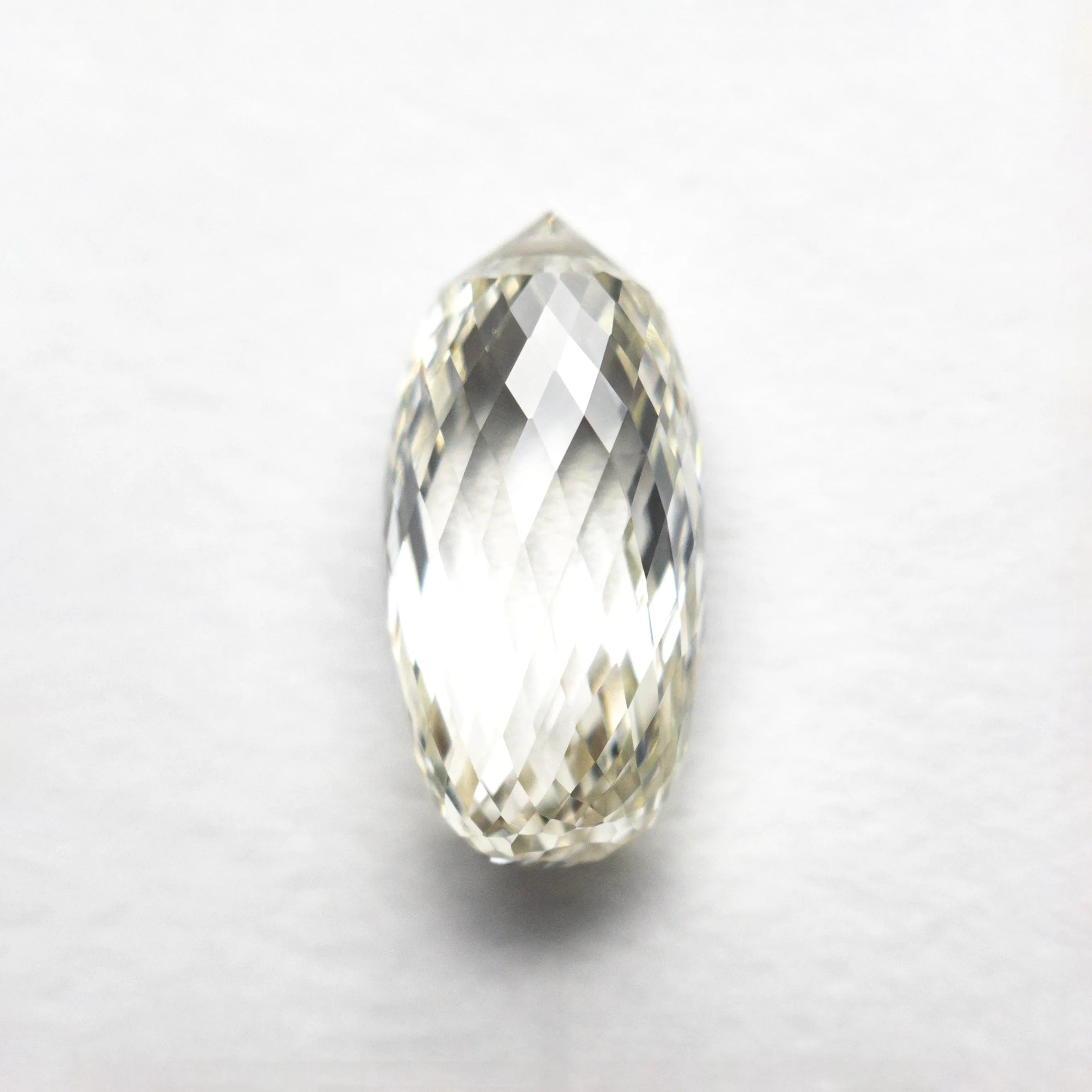 2.03ct 10.04x4.88x4.35mm VVS O-P Briolette Cut 23898-01