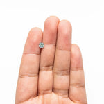 0.88ct 5.01x4.94x3.87mm Cut Corner Square Step Cut Sapphire 23903-11