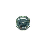 0.75ct 4.96x4.91x3.57mm Cut Corner Square Step Cut Sapphire 23903-12
