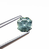 0.75ct 4.96x4.91x3.57mm Cut Corner Square Step Cut Sapphire 23903-12