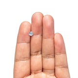 0.91ct 5.09x5.08x3.92mm Cut Corner Square Step Cut Sapphire 23903-13