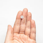 2.02ct 8.06x8.04x4.98mm Fancy White Round Brilliant 24079-01