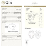 1.18ct 7.41x5.41x3.74mm GIA I2 Faint Grey Oval Brilliant 23894-01