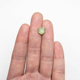 2.76ct 10.17x8.78x4.31mm Step Cut Hexagon Sapphire 24801-01