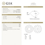 5.85ct 11.68x11.34x6.96mm GIA SI1 O-P Antique Old European Cut 25950-01