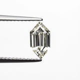 1.01ct 8.80x4.67x3.39mm GIA VVS2 L Hexagon Step Cut 25078-01