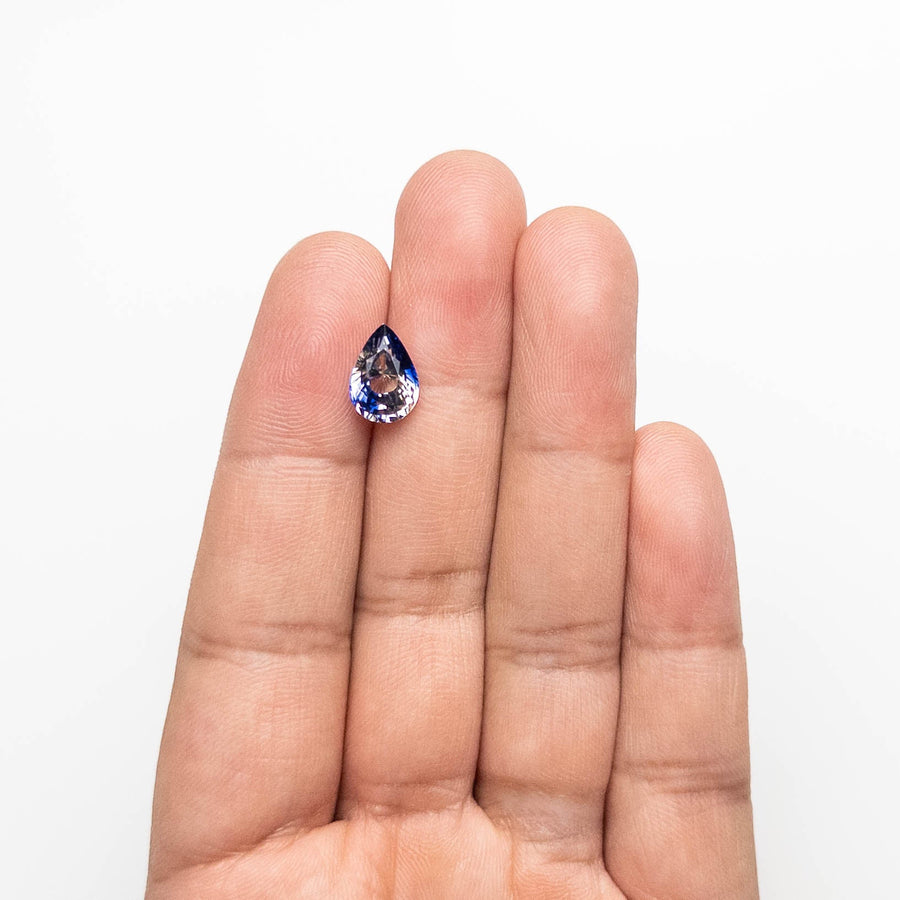 3.35ct 10.97x7.74x5.51mm Pear Brilliant Sapphire 25134-01