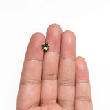 1.53ct 7.04x7.10x4.30mm Round Brilliant Sapphire 25371-02
