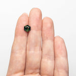 1.52ct 7.68x6.70x4.22mm Hexagon Step Cut Sapphire 25384-02