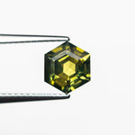 1.52ct 7.57x6.56x4.18mm Hexagon Step Cut Sapphire 25384-03