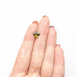 1.66ct 10.06x9.34x3.28mm Kite Step Cut Sapphire 25387-02