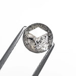 1.37ct 6.57x6.54x3.59mm Round Rosecut 25453-25