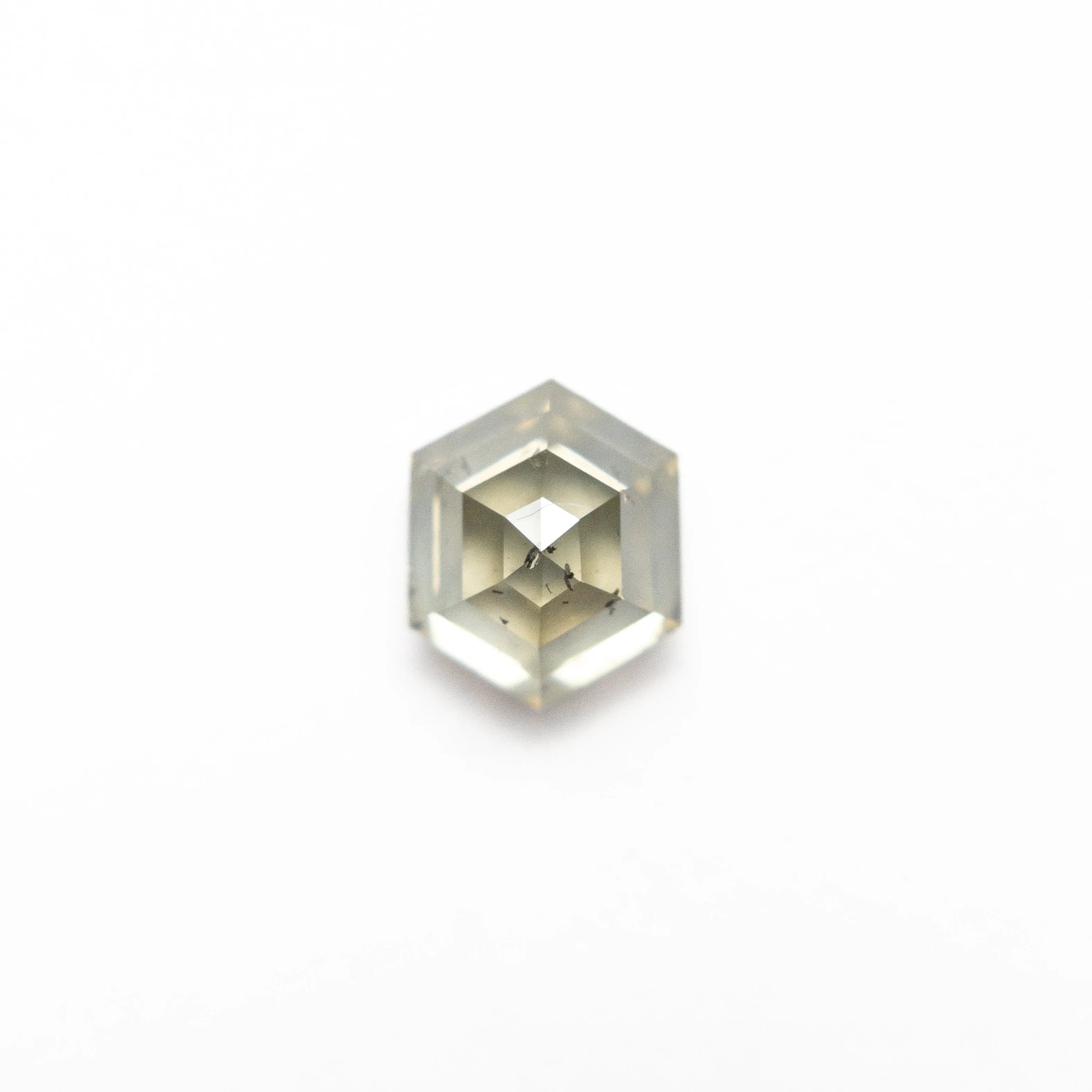 1.07ct 6.36x5.29x3.98mm Hexagon Step Cut 25455-11