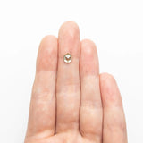 1.07ct 6.36x5.29x3.98mm Hexagon Step Cut 25455-11