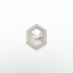 0.66ct 6.84x5.46x2.11mm Hexagon Rosecut 25457-16
