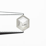 0.65ct 6.84x5.46x2.11mm Hexagon Rosecut 25457-16