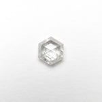 0.57ct 5.52x4.75x2.58mm Hexagon Rosecut 25457-17