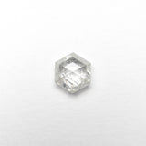 0.57ct 5.52x4.75x2.58mm Hexagon Rosecut 25457-17