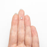 0.57ct 5.52x4.75x2.58mm Hexagon Rosecut 25457-17