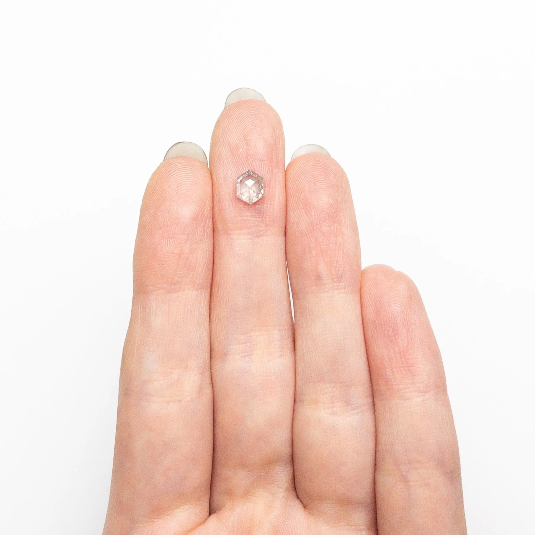 0.71ct 6.20x4.76x2.77mm Hexagon Step Cut 25457-18