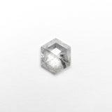 0.65ct 6.55x5.41x2.28mm Hexagon Rosecut 25457-22