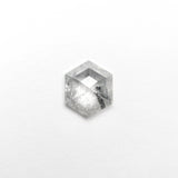 0.65ct 6.55x5.41x2.28mm Hexagon Rosecut 25457-22