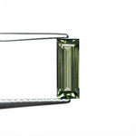 0.85ct 8.45x3.22x2.61mm Rectangle Step Cut Sapphire 25740-03