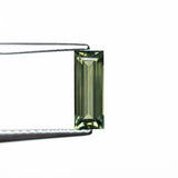 0.85ct 8.45x3.22x2.61mm Rectangle Step Cut Sapphire 25740-03