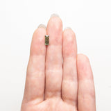 0.85ct 8.45x3.22x2.61mm Rectangle Step Cut Sapphire 25740-03