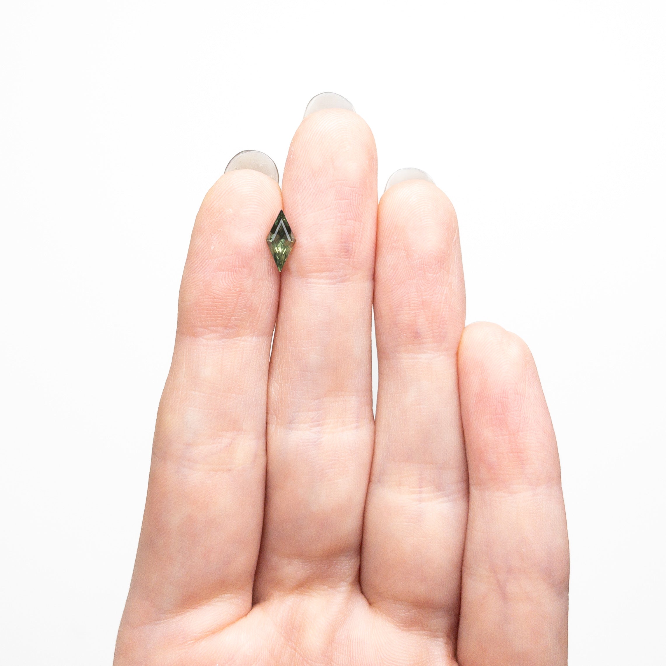 0.62ct 8.76x4.28x3.13mm Lozenge Step Cut Sapphire 25740-04