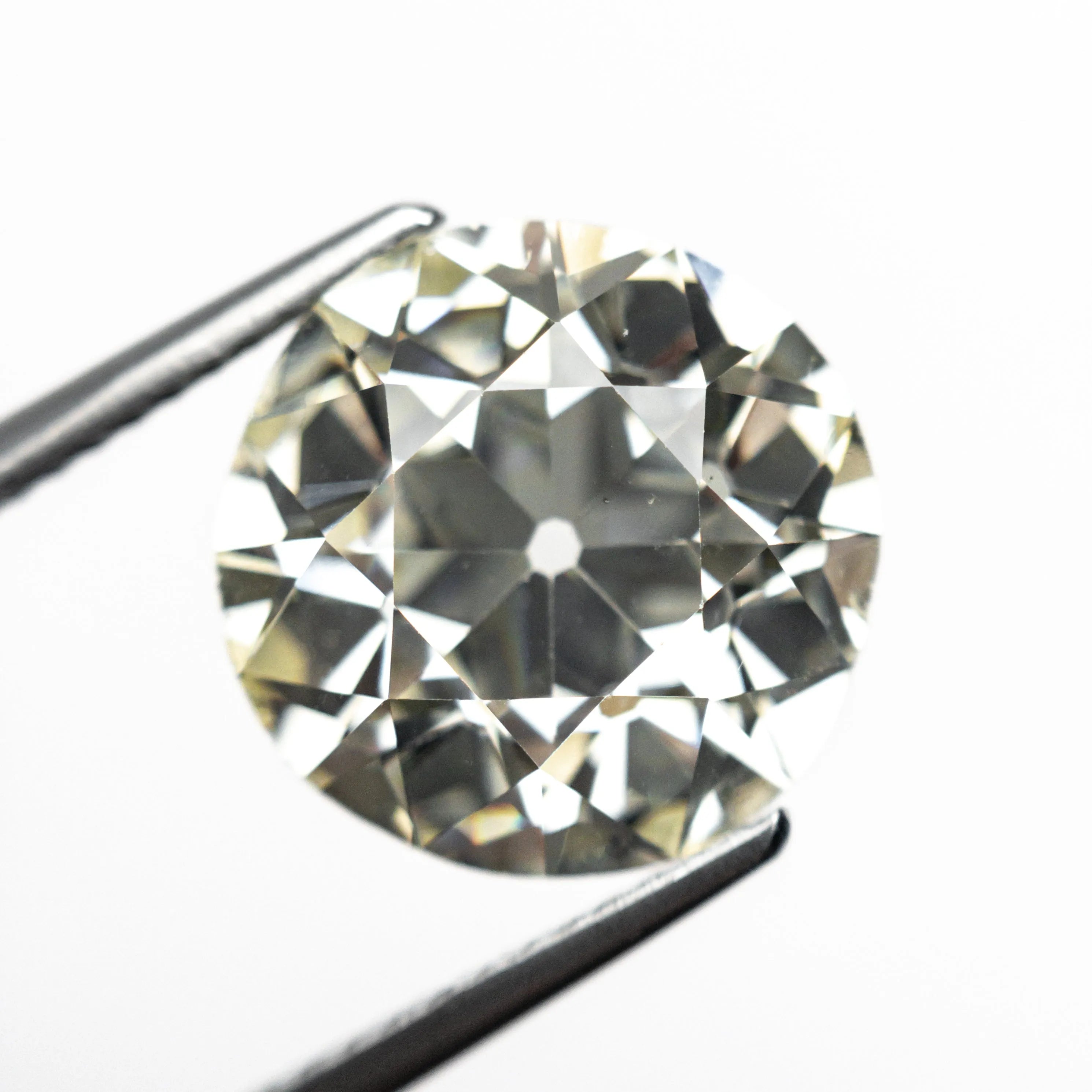 5.85ct 11.68x11.34x6.96mm GIA SI1 O-P Antique Old European Cut 25950-01