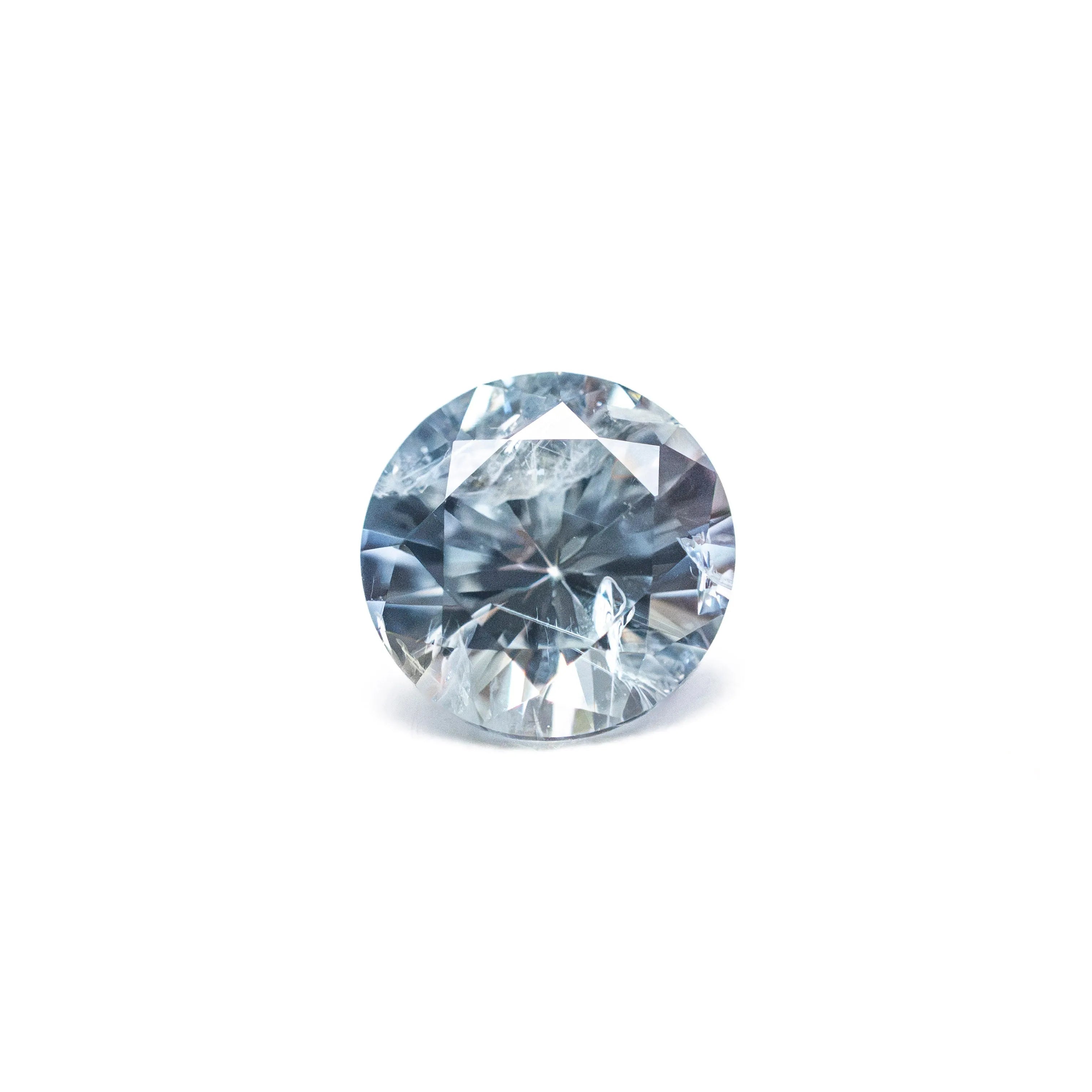 0.75ct 5.54x5.58x3.49mm Round Brilliant Sapphire 26134-15