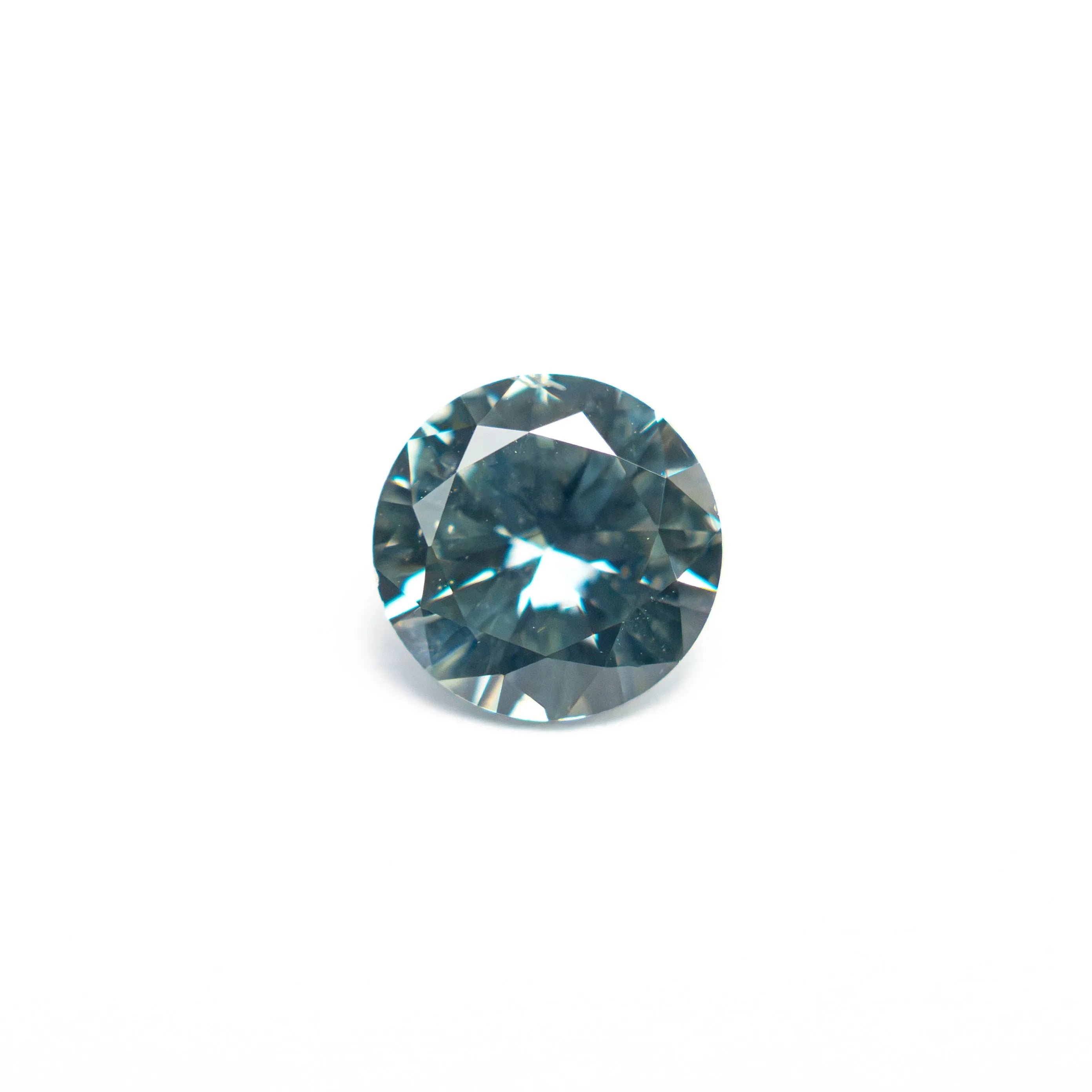 0.77ct 5.53x5.50x3.33mm Round Brilliant Sapphire 26134-22