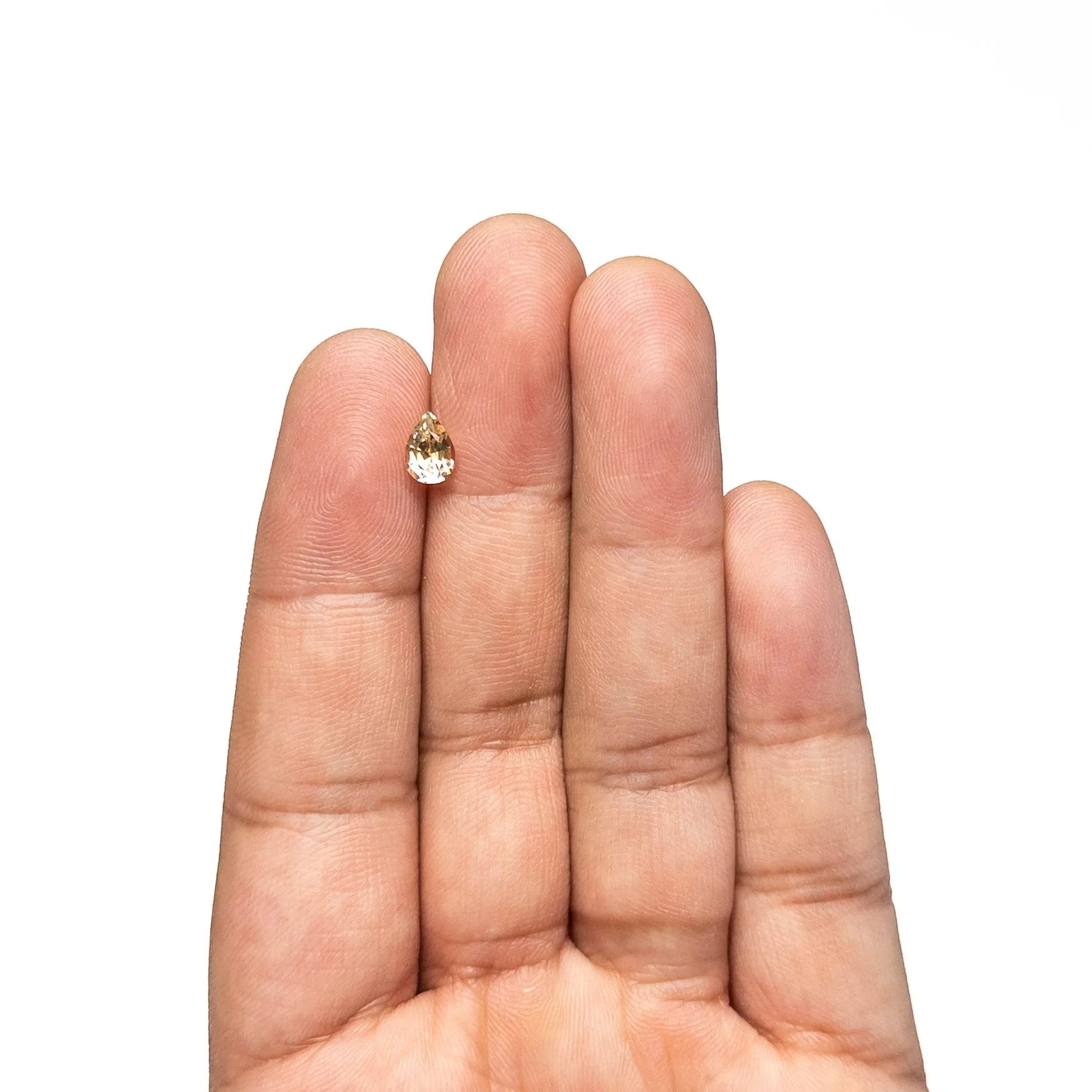 0.84ct 6.96x5.00x3.43mm Pear Brilliant Sapphire 26150-02