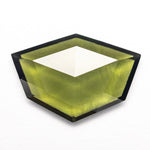 3.67ct 14.76x10.08x 2.70mm Shield Rosecut Sapphire 26327-07