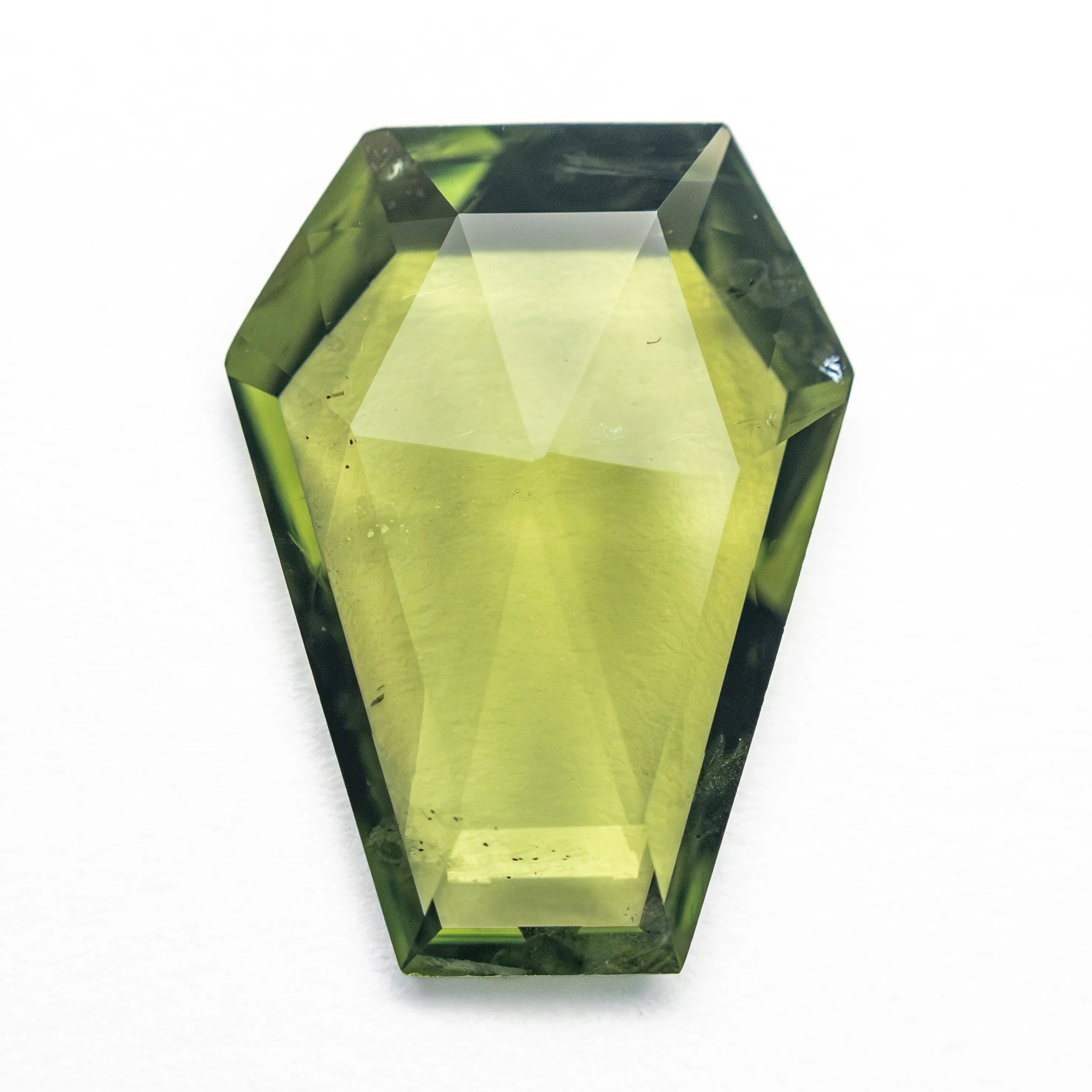 2.85ct 12.76x9.51x2.42mm Coffin Rosecut Sapphire 26327-10