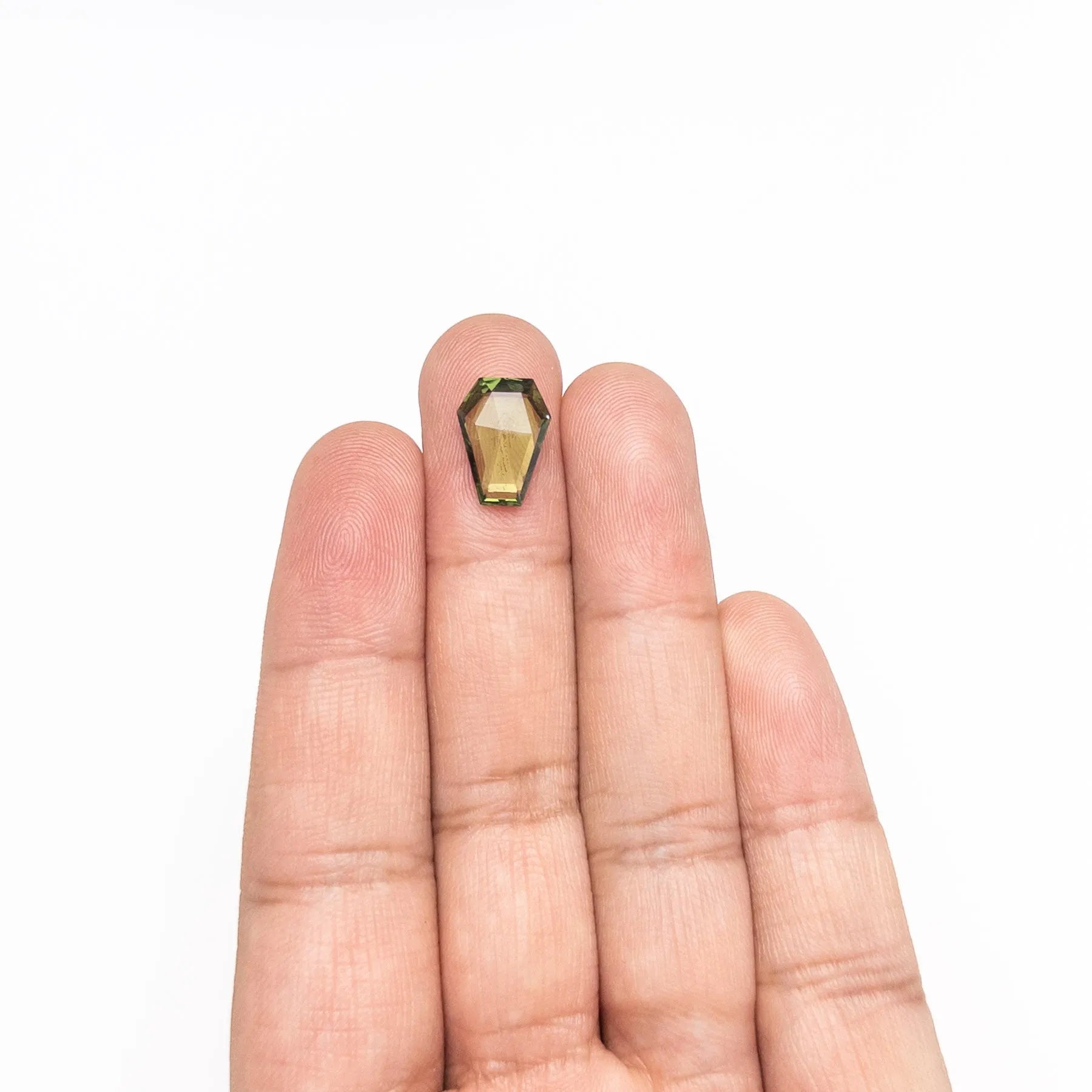 2.85ct 12.76x9.51x2.42mm Coffin Rosecut Sapphire 26327-10