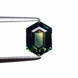 1.44ct 7.72x5.60x3.67mm Hexagon Step Cut Sapphire 26344-01