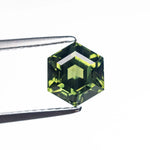 1.78ct 7.19x6.25x4.87mm Hexagon Step Cut Sapphire 26510-01