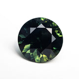 4.02ct 9.60x9.61x6.36mm Round Brilliant Sapphire 26625-04